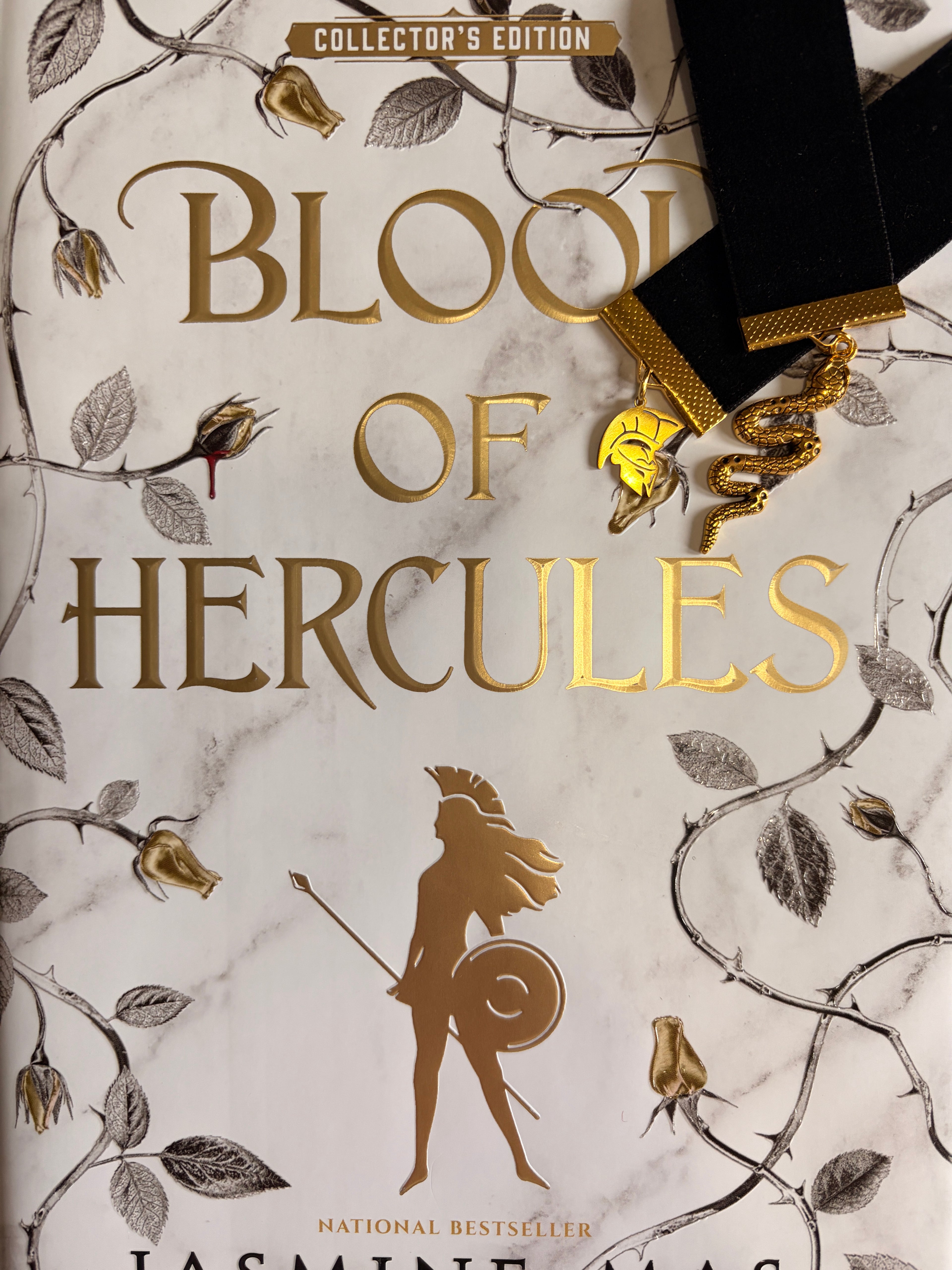 Blood of Hercules Velvet Bookmark