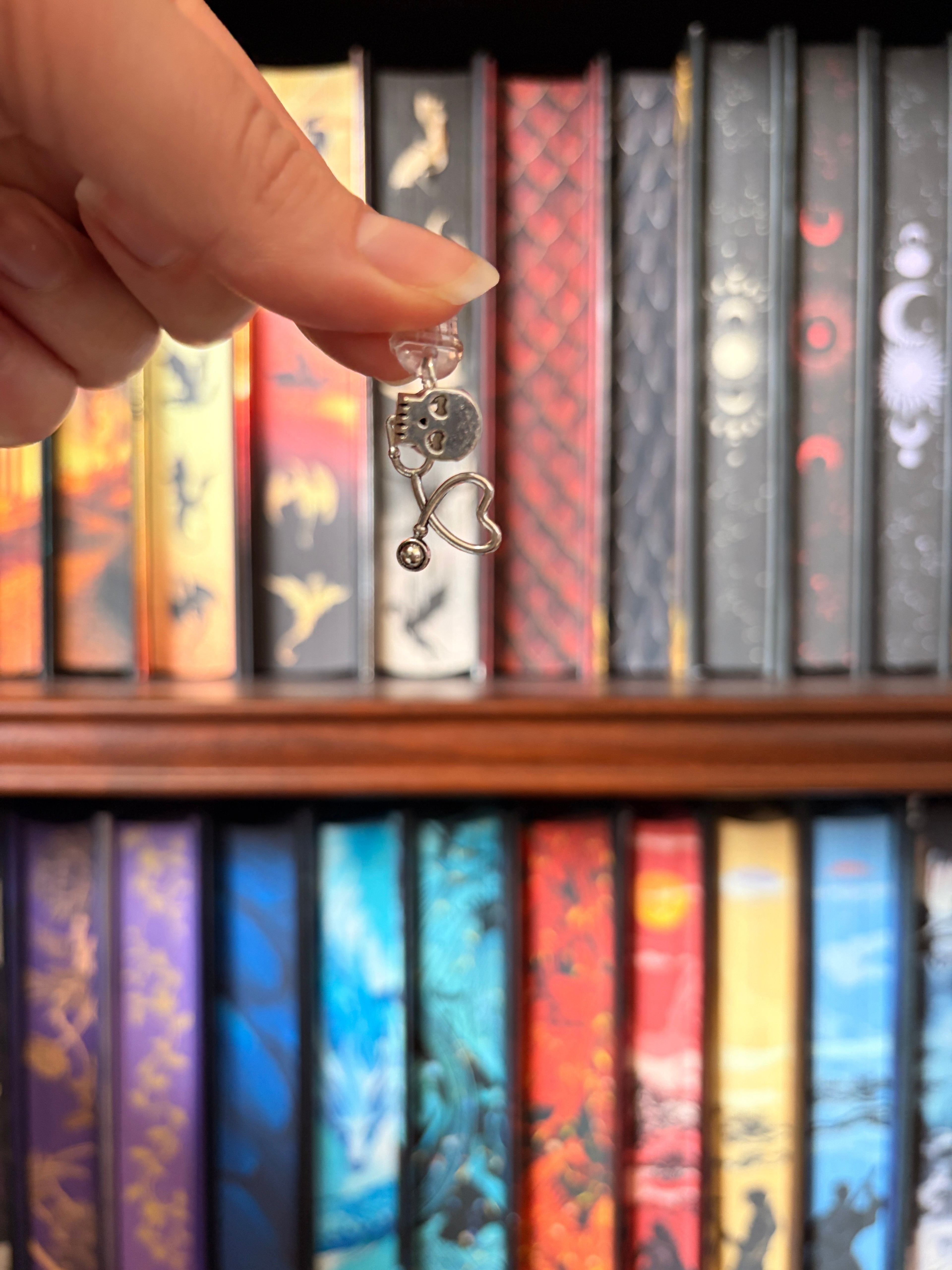 Lights Out Kindle Charm