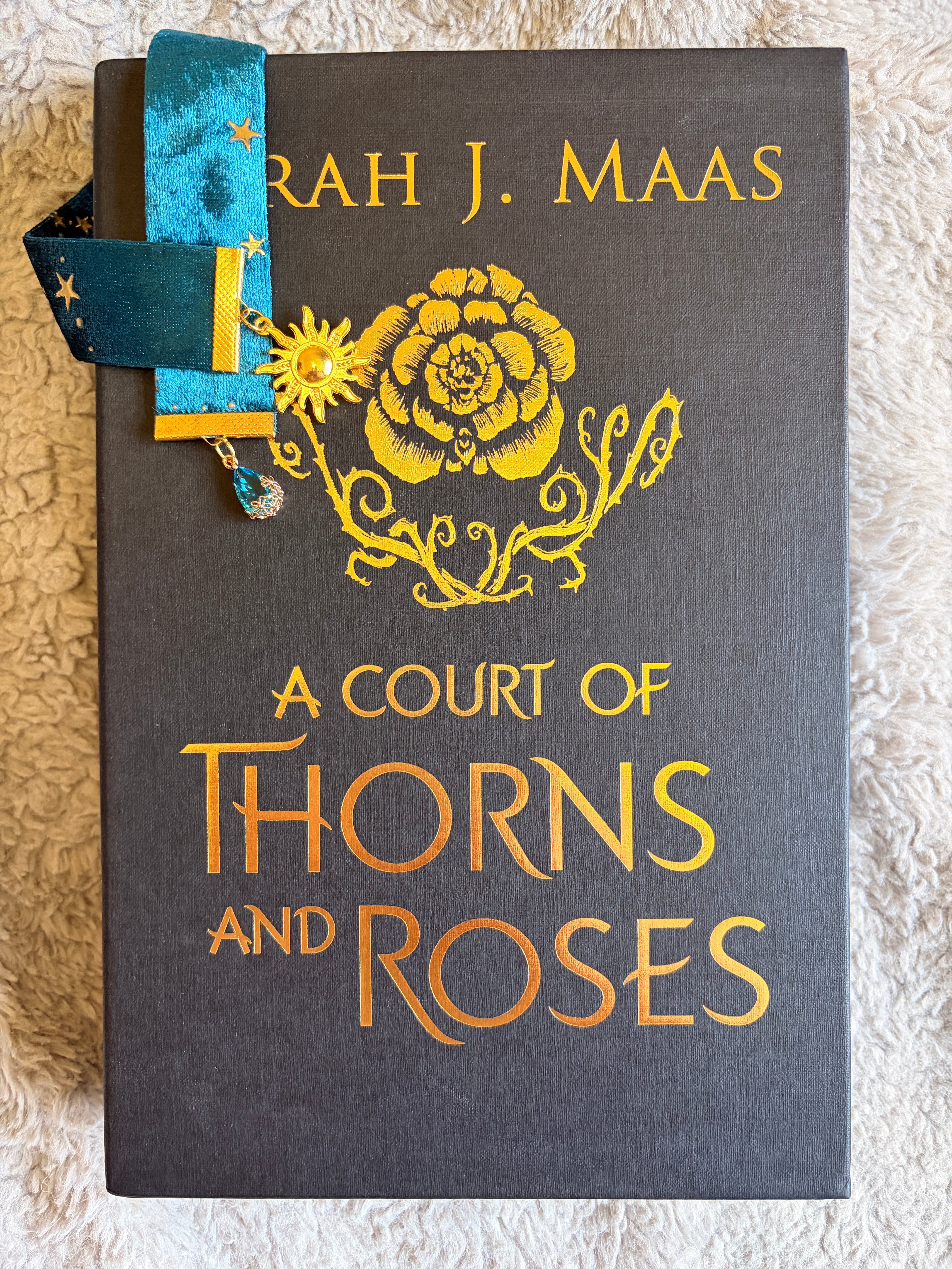 ACOTAR Summer Court Velvet Bookmark