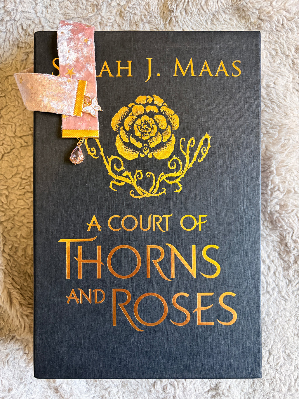 ACOTAR Dawn Court Velvet Bookmark