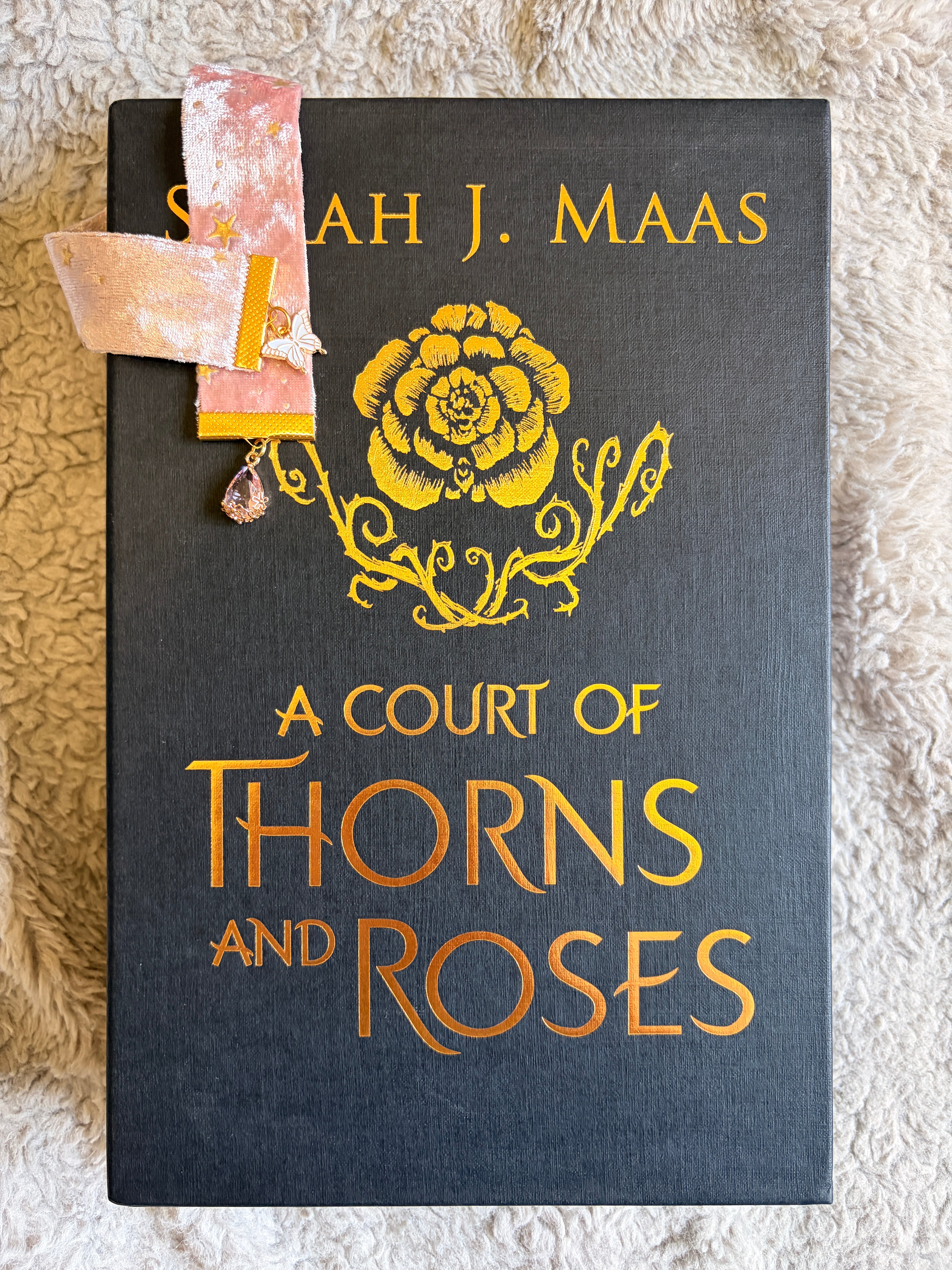 ACOTAR Dawn Court Velvet Bookmark