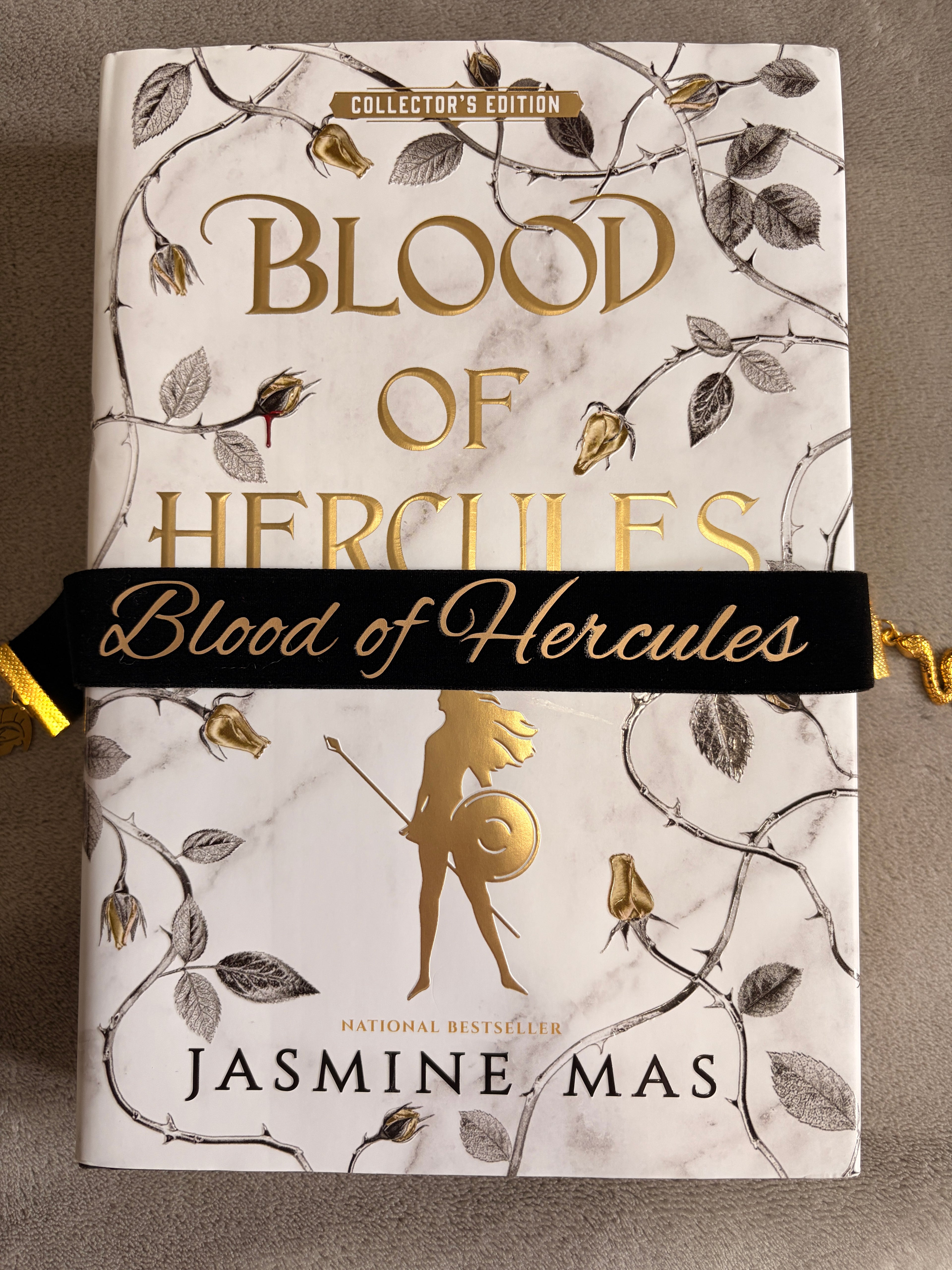 Blood of Hercules Velvet Bookmark