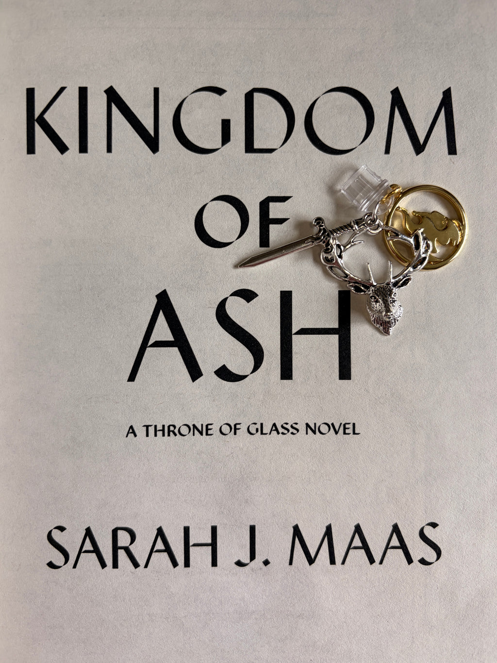 Throne of Glass Kindle Charm