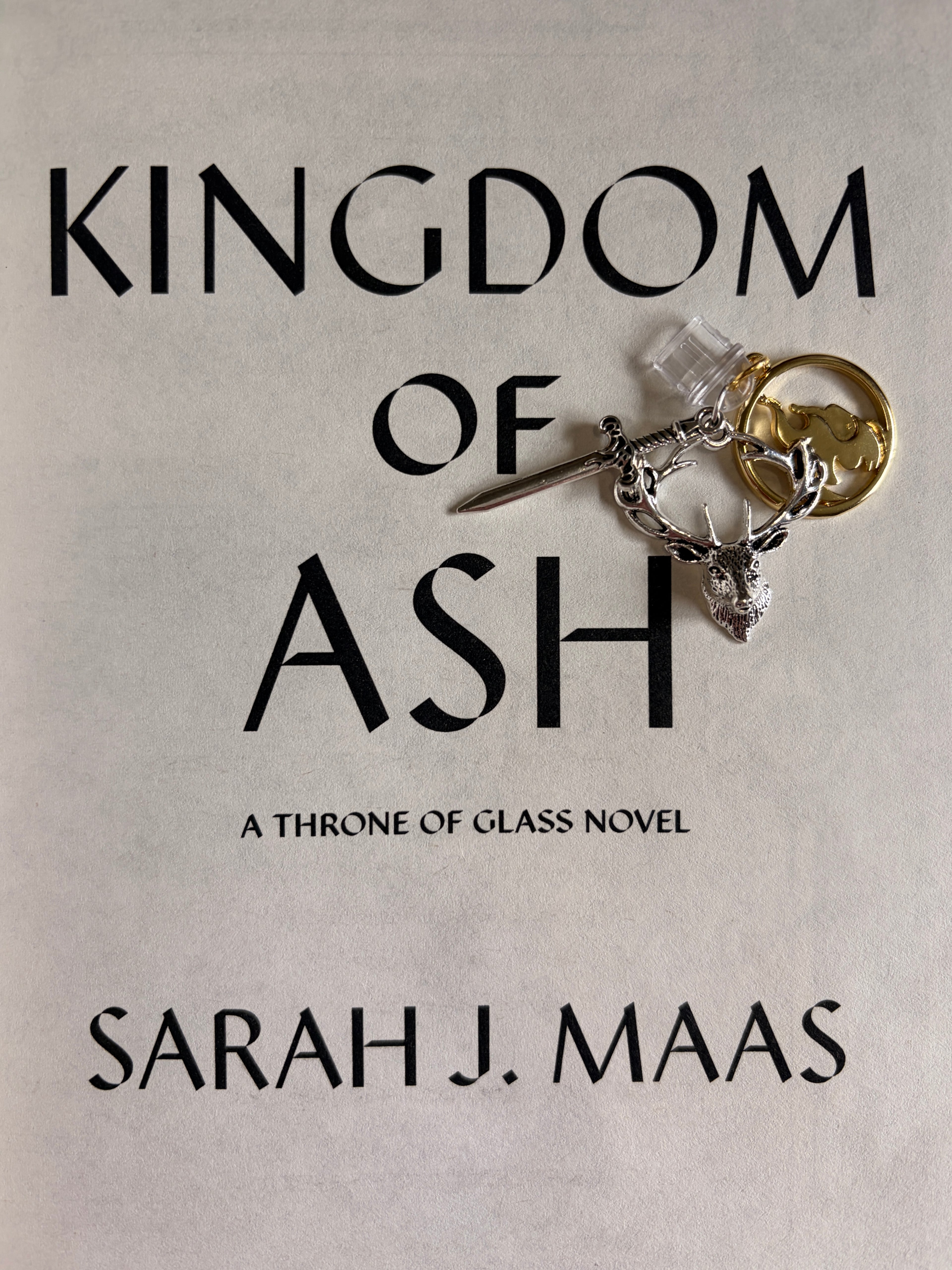 Throne of Glass Kindle Charm
