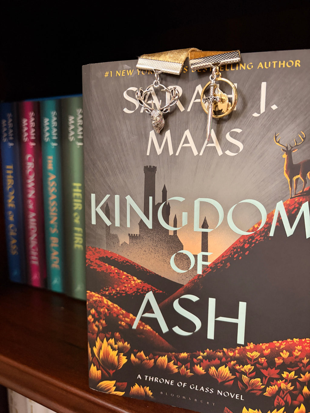 Throne of Glass Velvet Bookmark