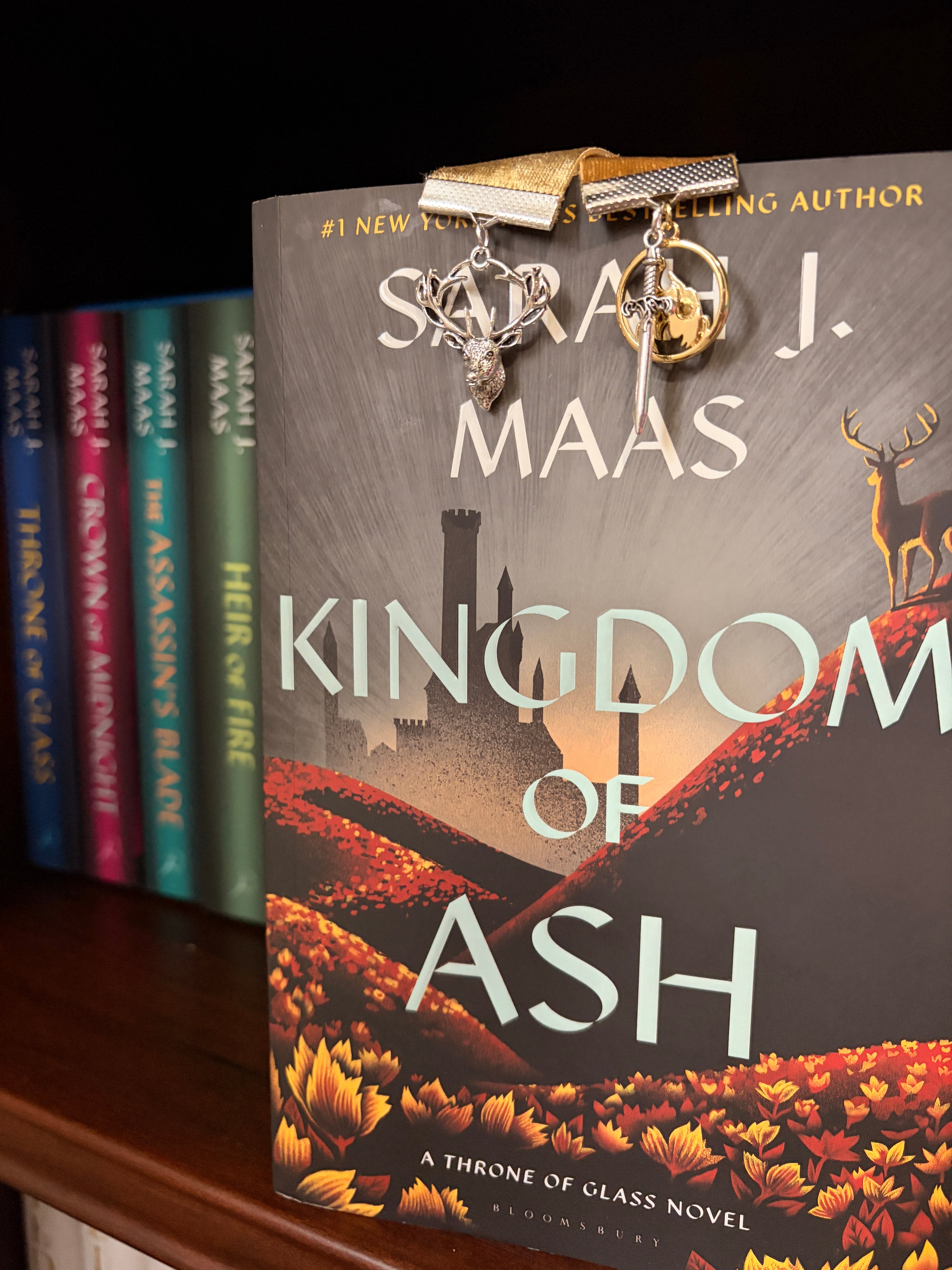 Throne of Glass Velvet Bookmark