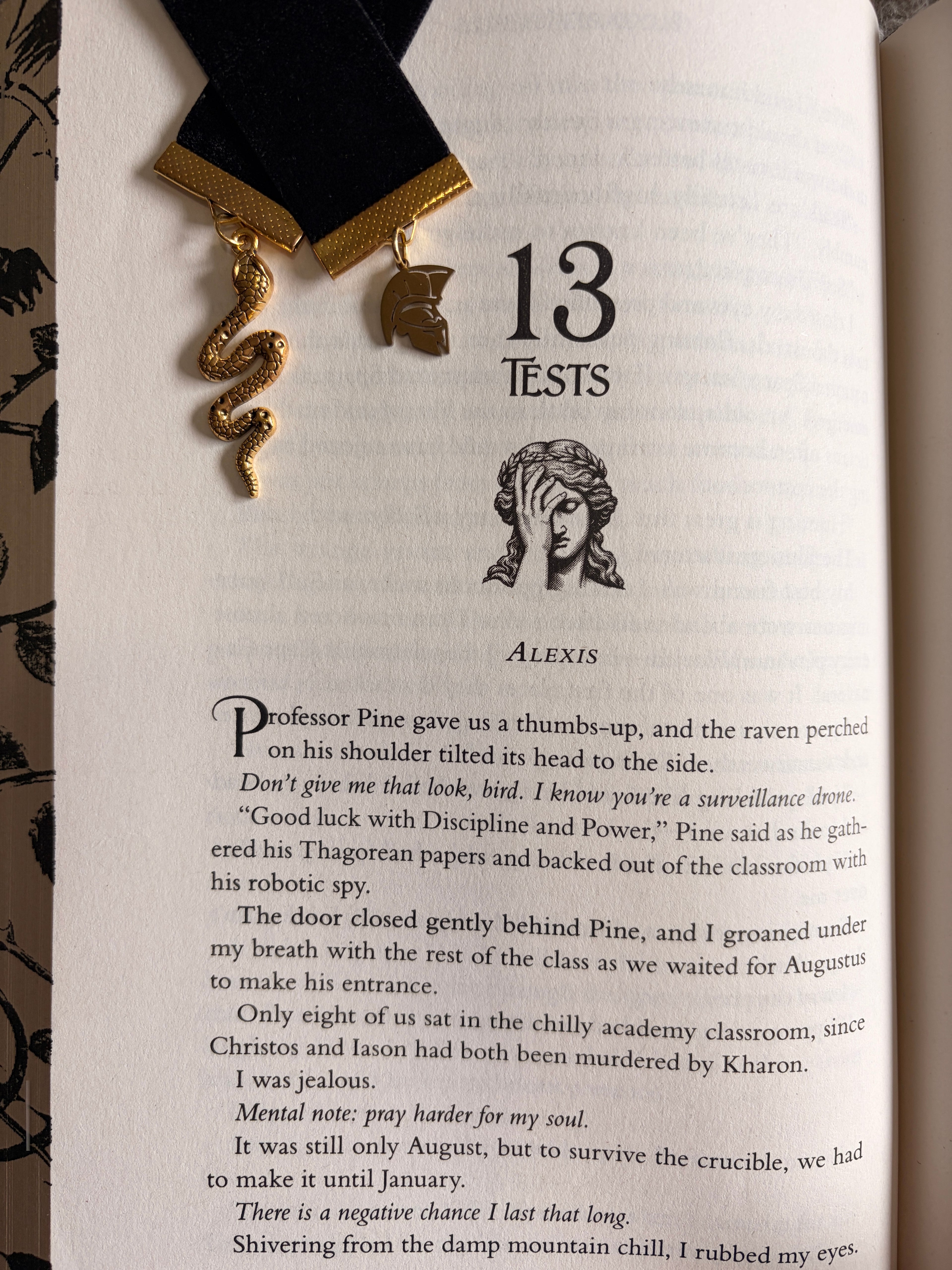 Blood of Hercules Velvet Bookmark