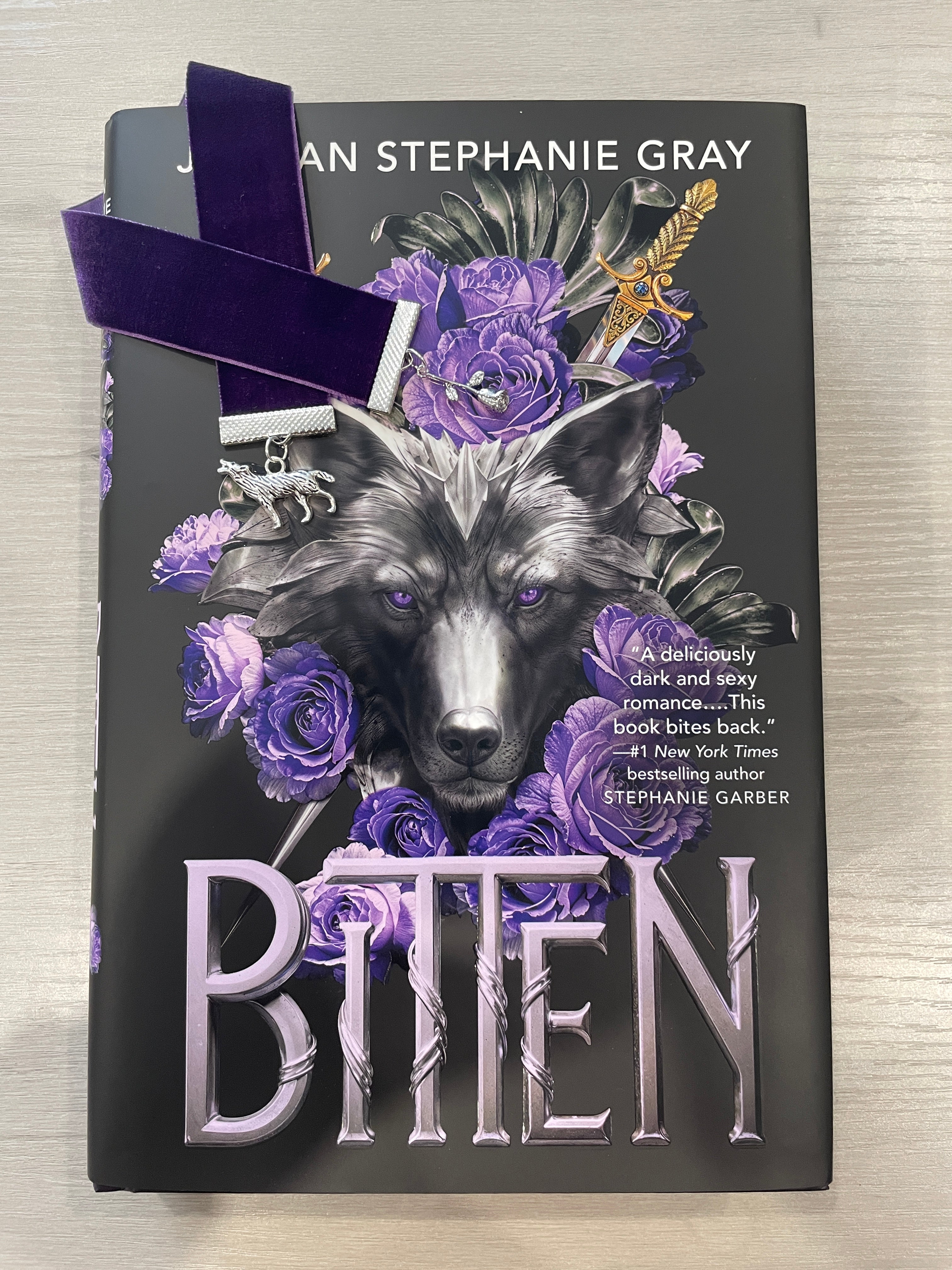 Bitten Velvet Bookmark