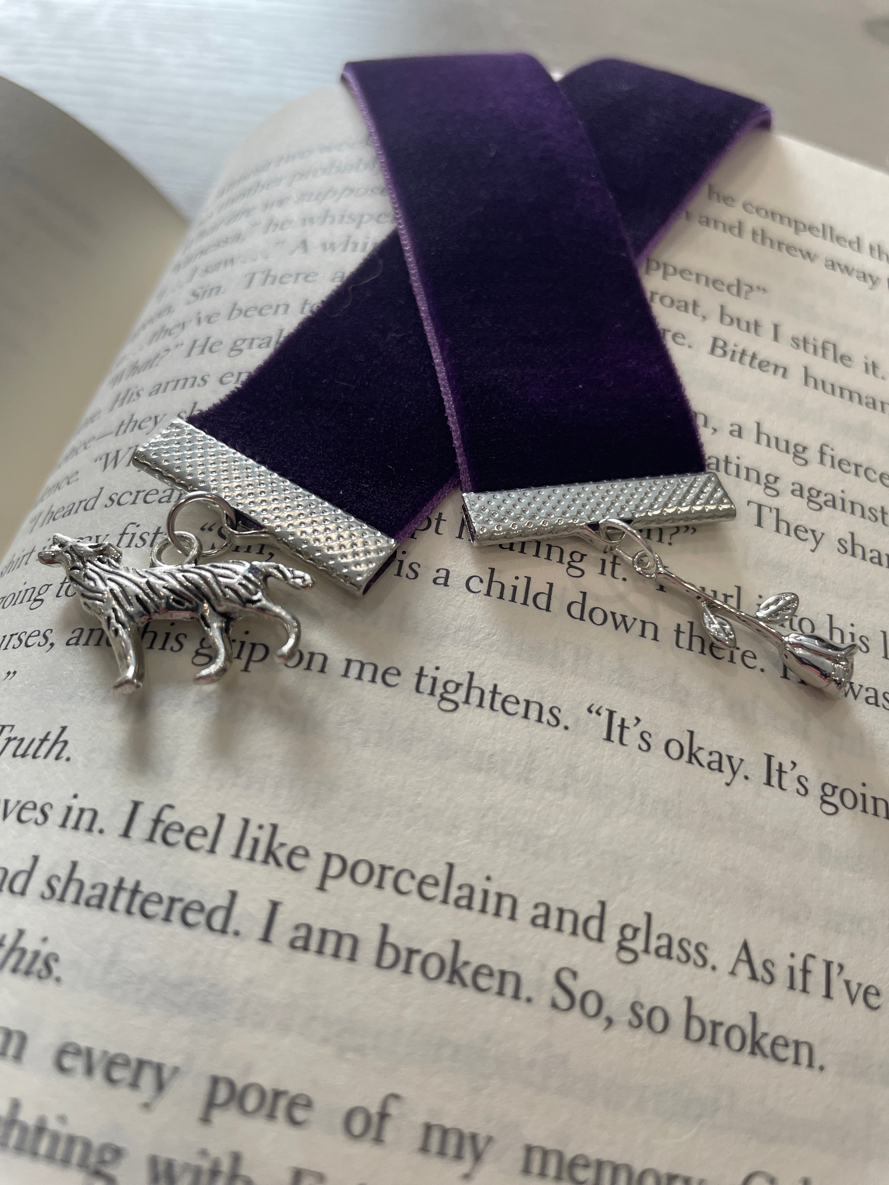 Bitten Velvet Bookmark