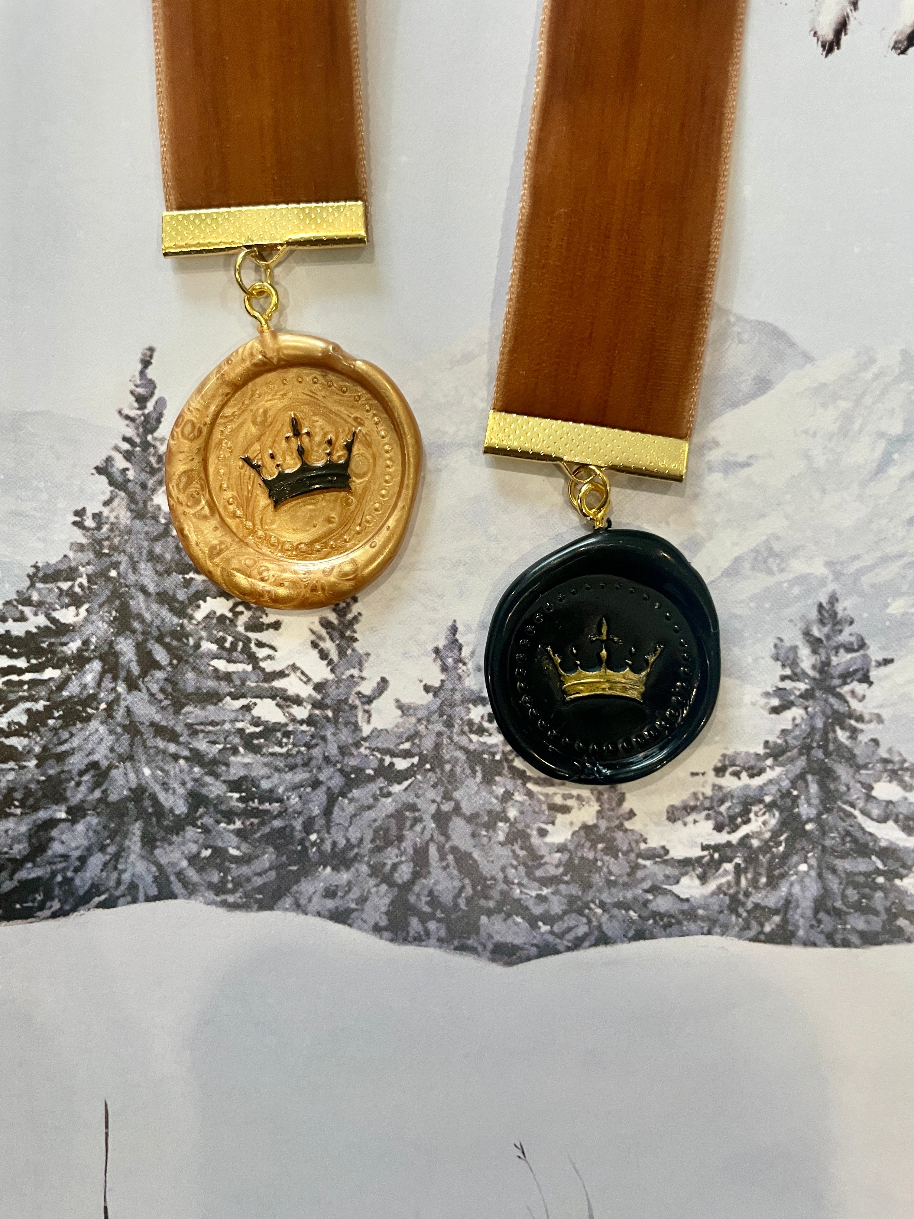 Brimstone Velvet Bookmark