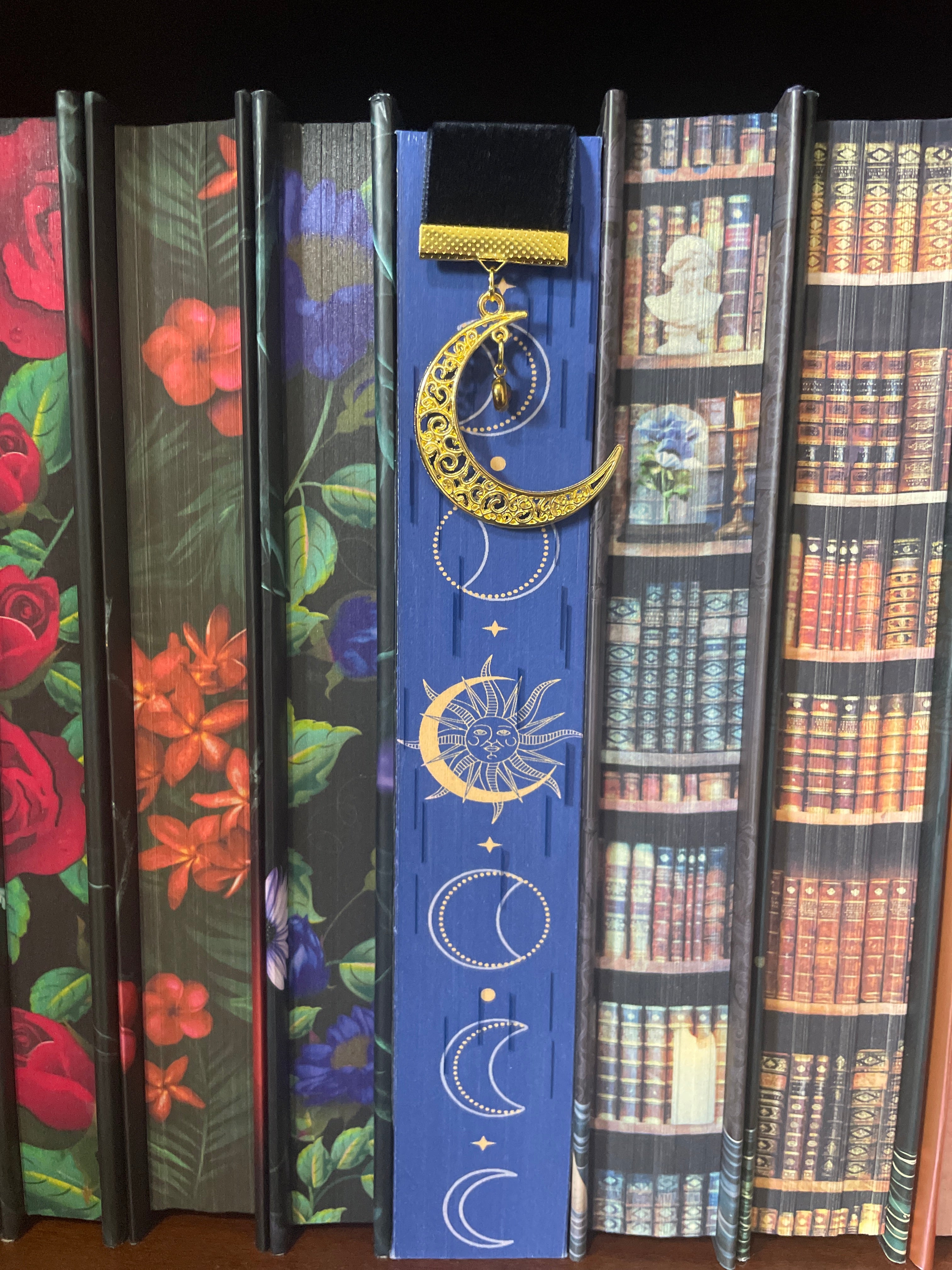 Heavenly Bodies Velvet Bookmark