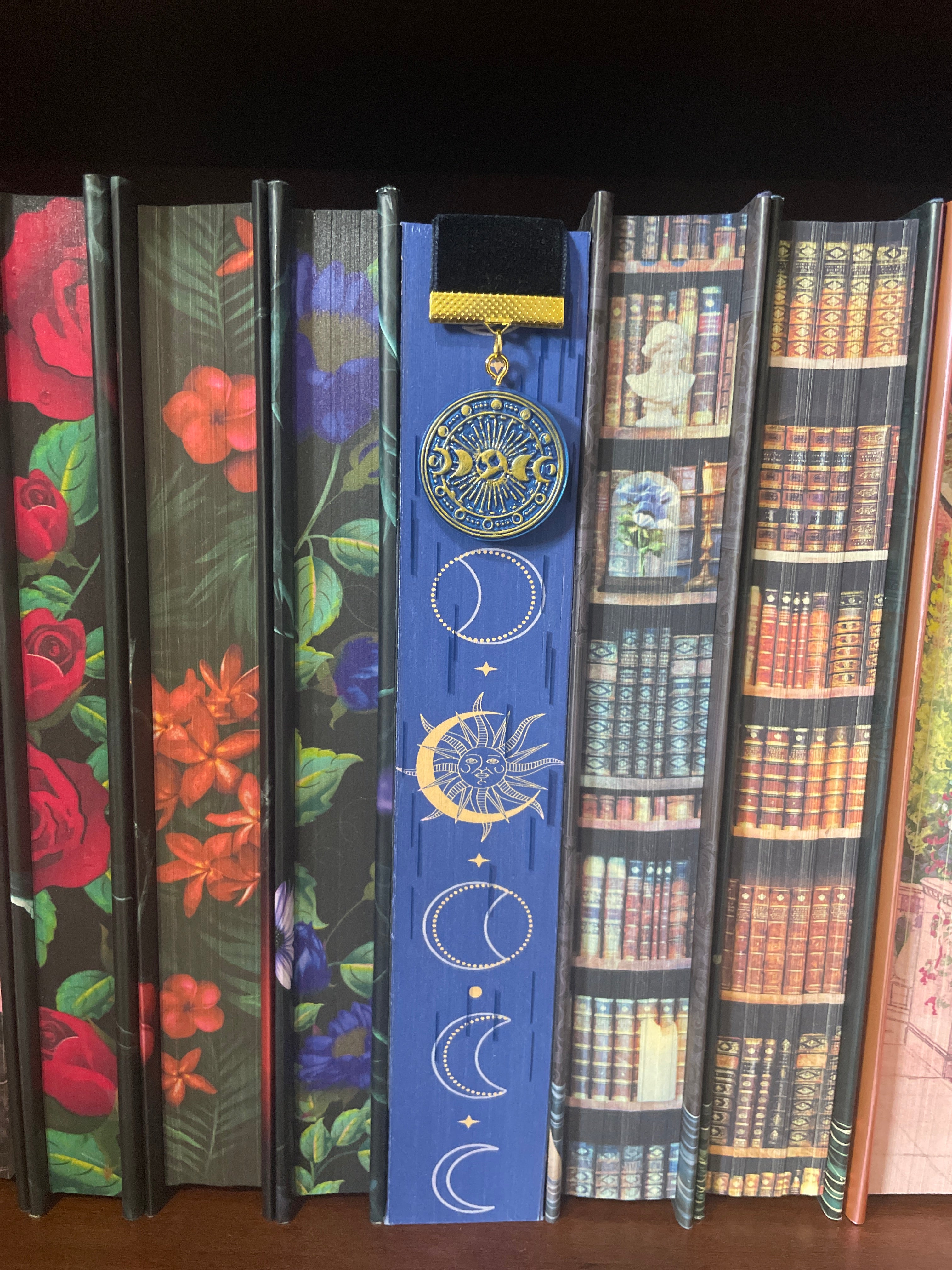 Heavenly Bodies Velvet Bookmark