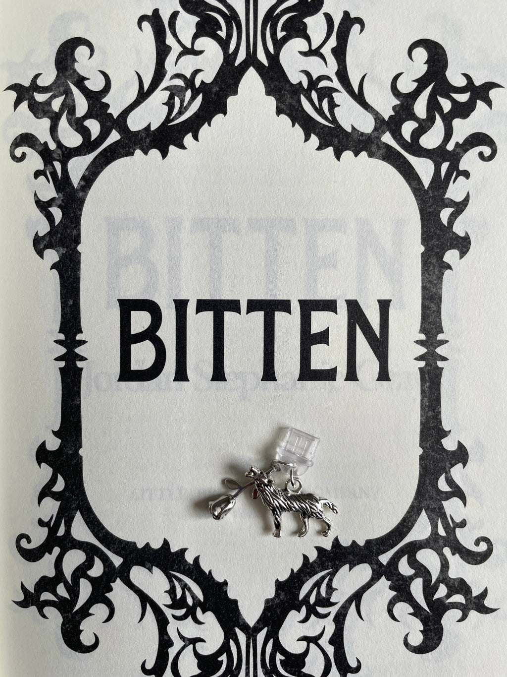 Bitten Kindle Charm