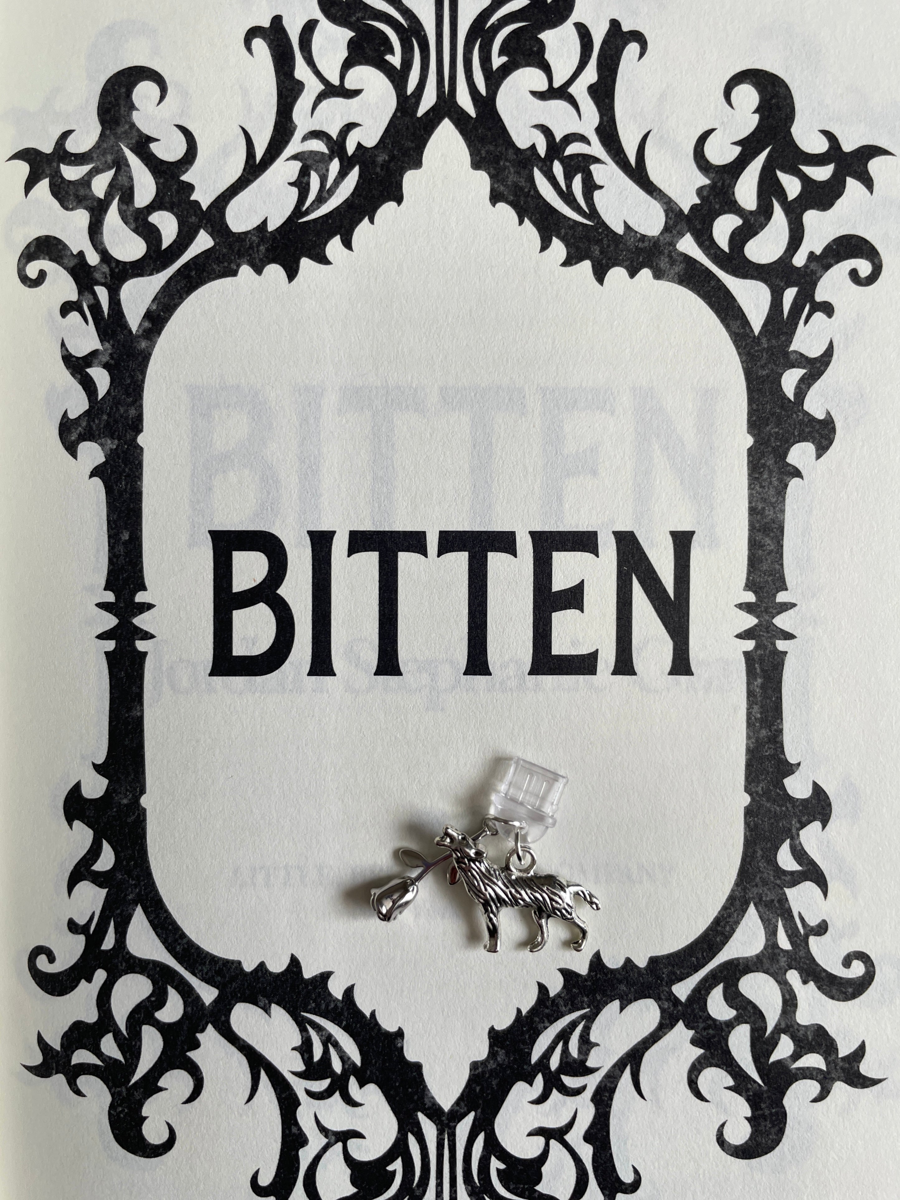 Bitten Kindle Charm