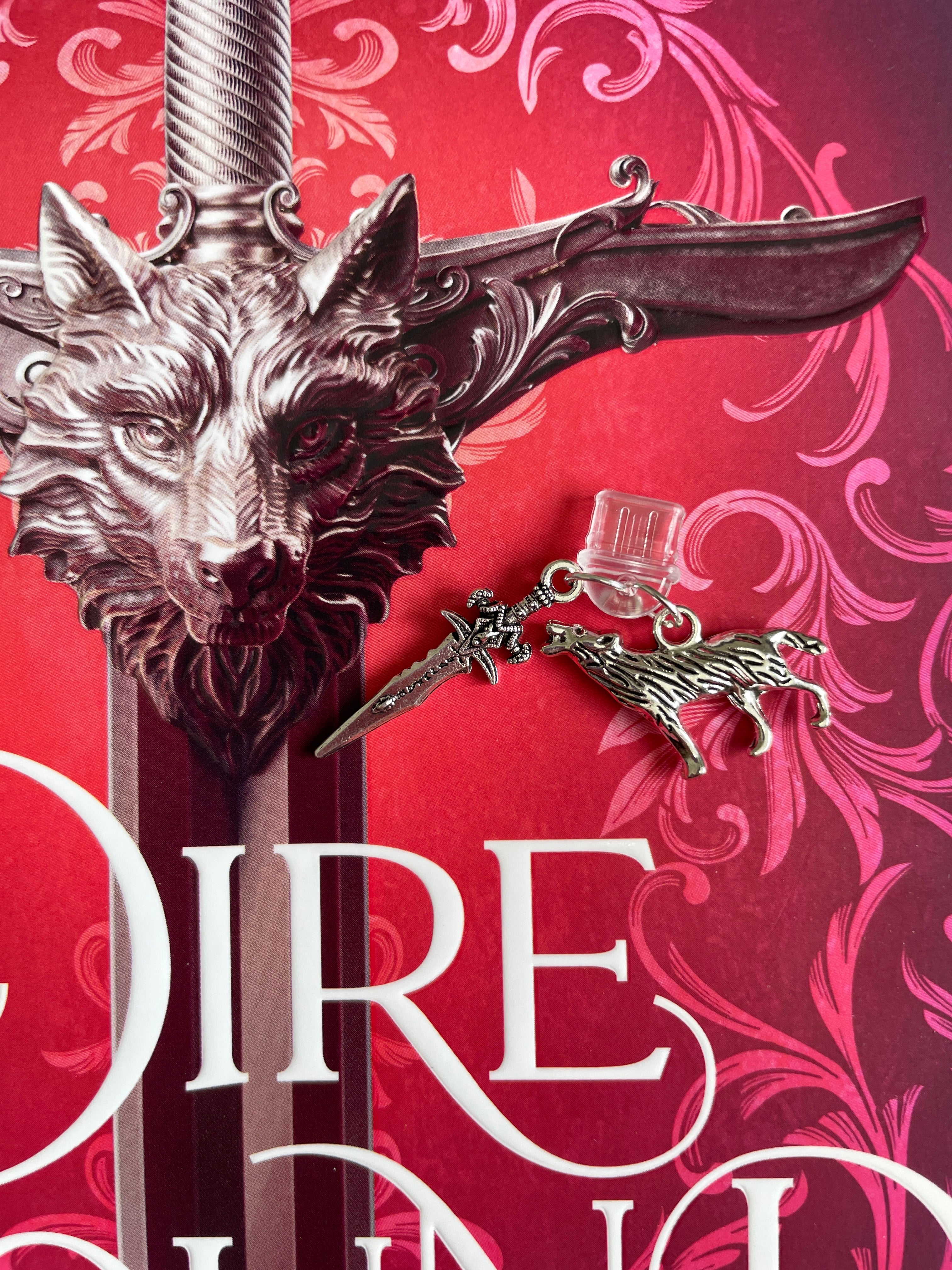 Dire Bound Kindle Charm