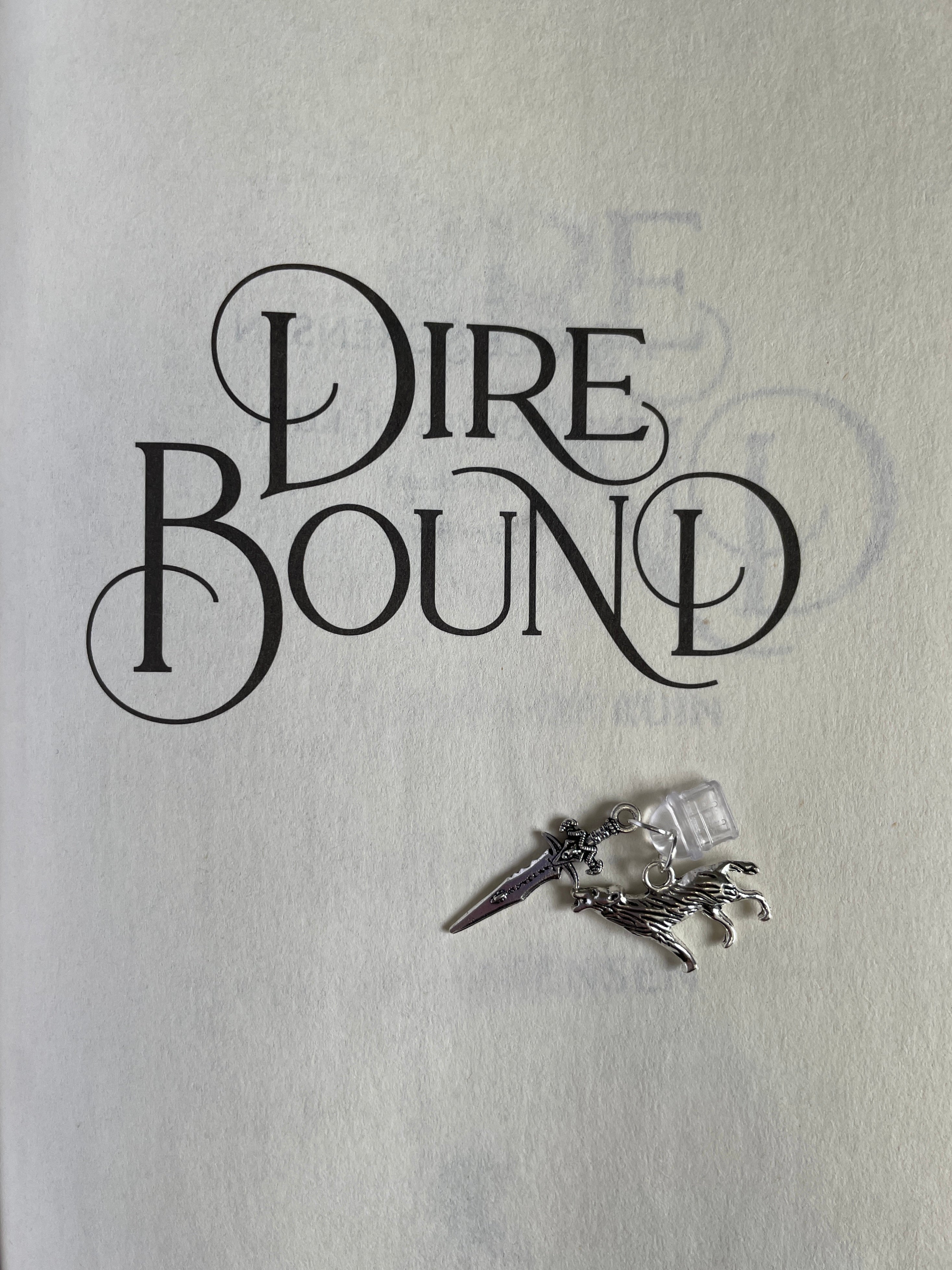 Dire Bound Kindle Charm