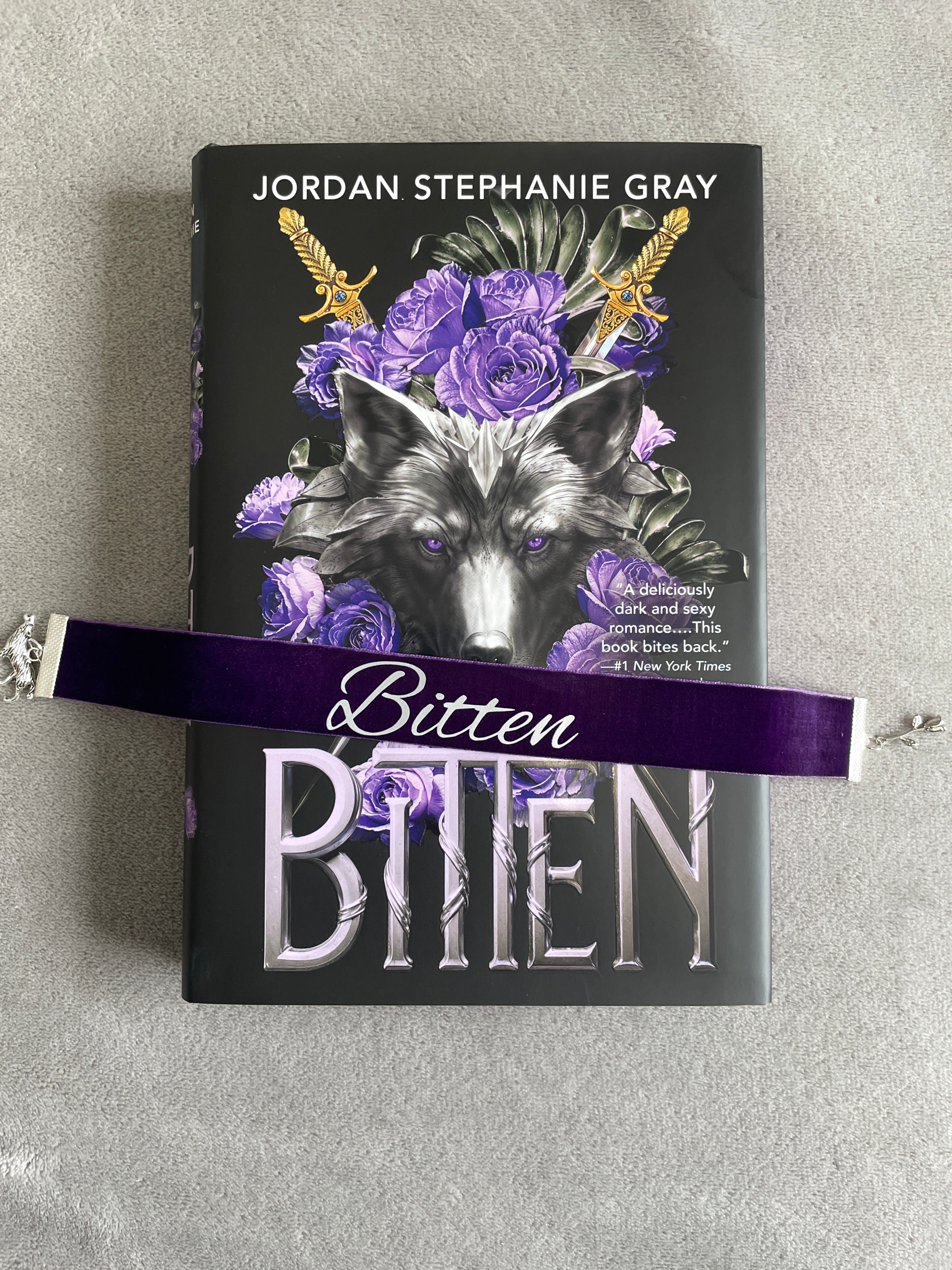 Bitten Velvet Bookmark