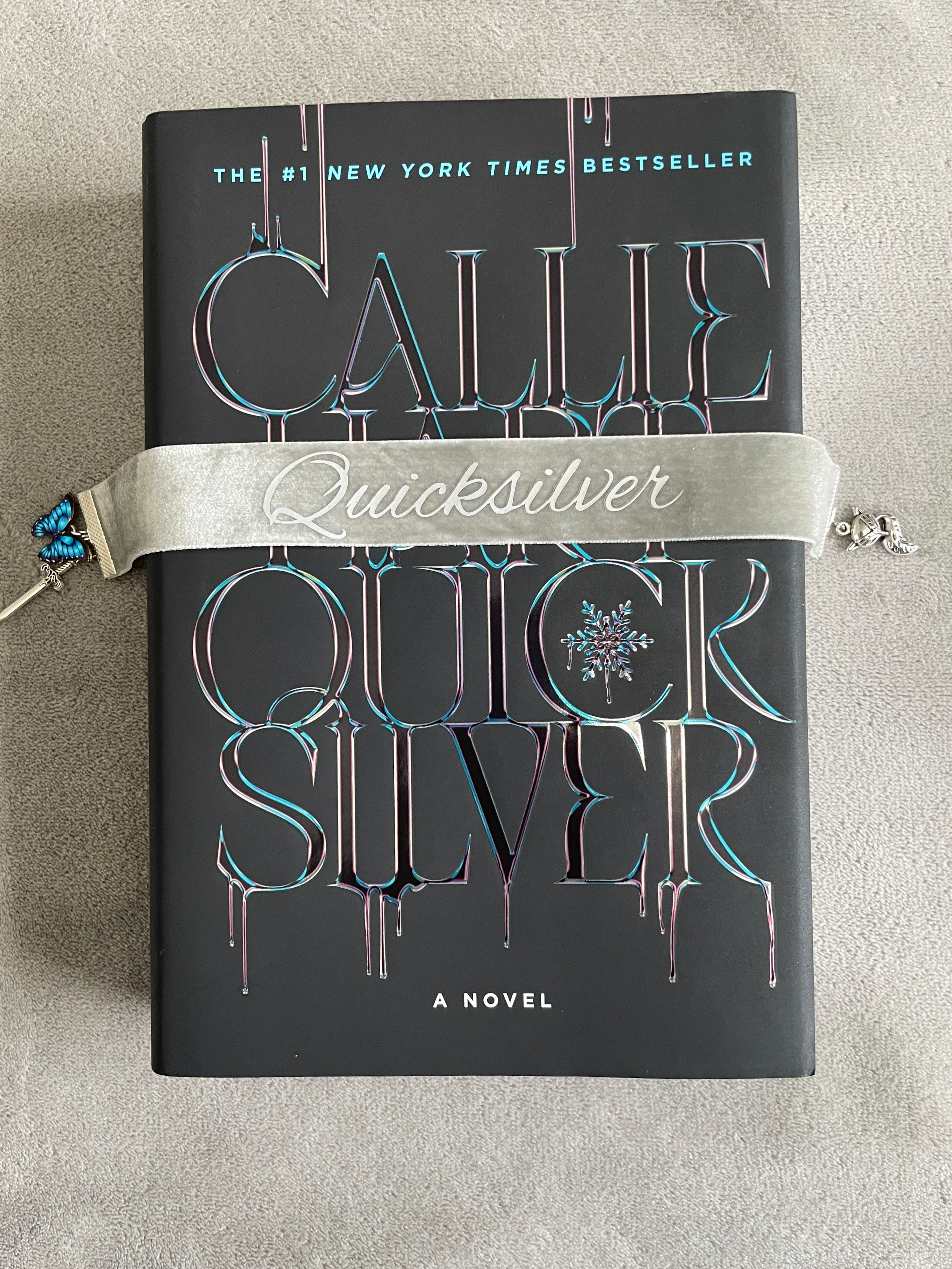 Quicksilver Velvet Bookmark