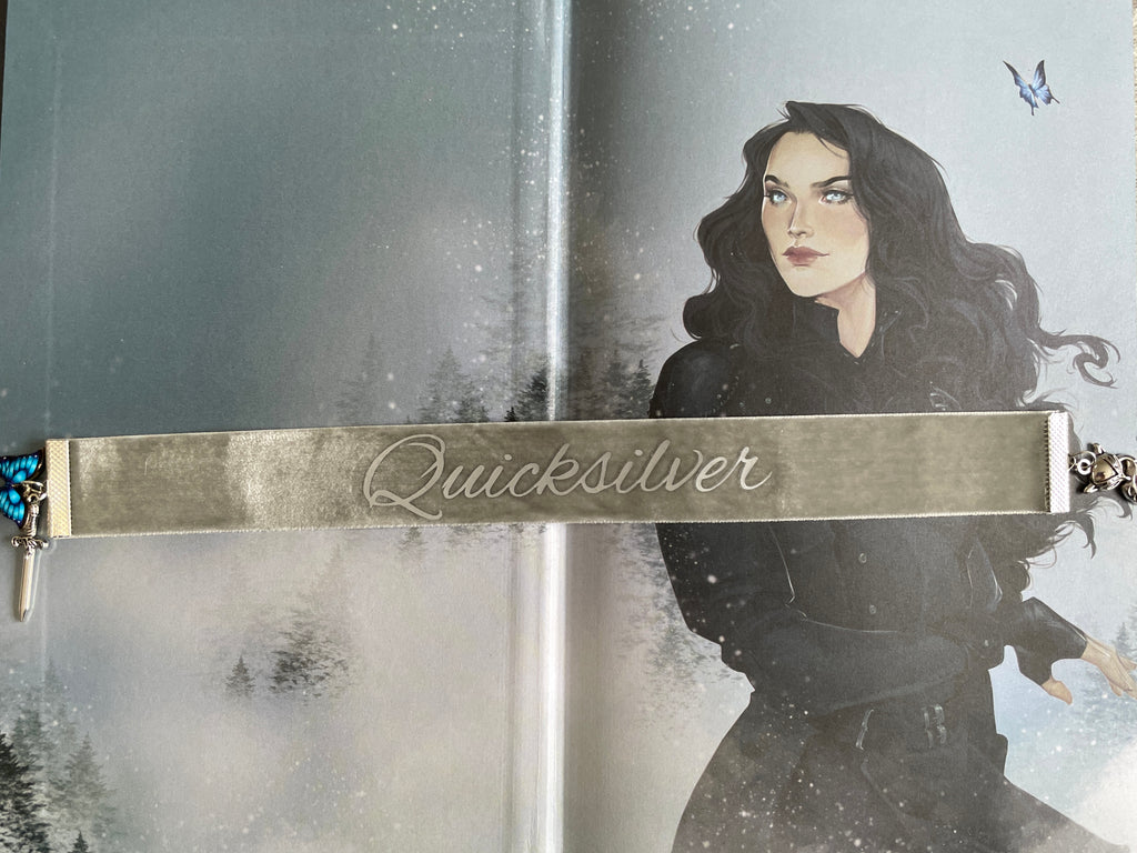 Quicksilver Velvet Bookmark