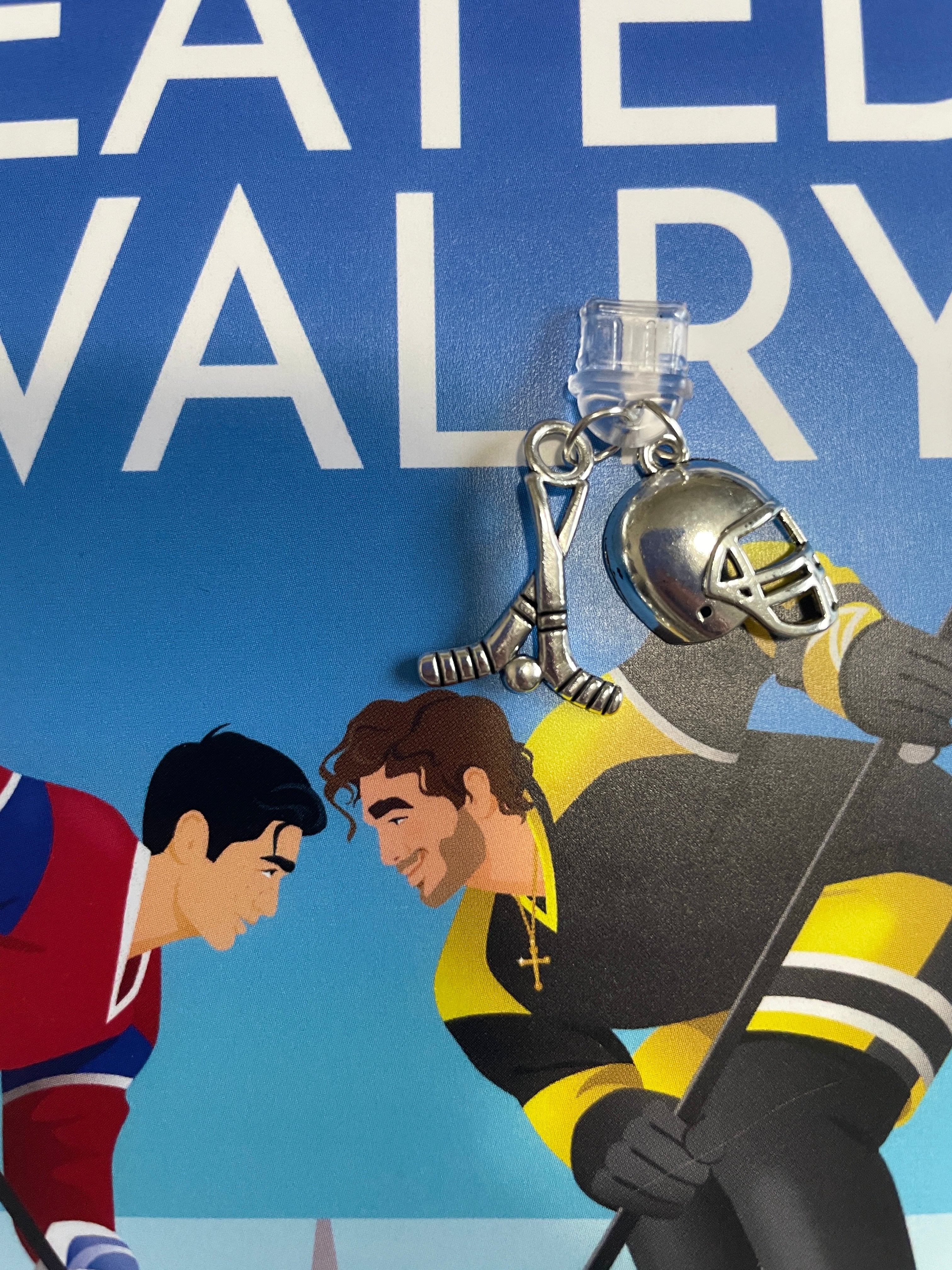 Heated Rivalry / Hockey Romance Kindle Charm